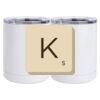 10 oz. White Stainless Steel Short Tumbler Thumbnail