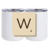 10 oz. White Stainless Steel Short Tumbler Thumbnail