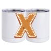 10 oz. White Stainless Steel Short Tumbler Thumbnail