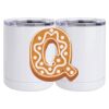 10 oz. White Stainless Steel Short Tumbler Thumbnail