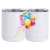10 oz. White Stainless Steel Short Tumbler Thumbnail