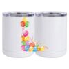 10 oz. White Stainless Steel Short Tumbler Thumbnail