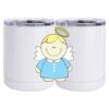 10 oz. White Stainless Steel Short Tumbler Thumbnail
