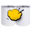 10 oz. White Stainless Steel Short Tumbler Thumbnail