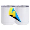 10 oz. White Stainless Steel Short Tumbler Thumbnail