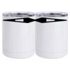 10 oz. White Stainless Steel Short Tumbler Thumbnail