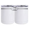 10 oz. White Stainless Steel Short Tumbler Thumbnail