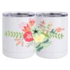 10 oz. White Stainless Steel Short Tumbler Thumbnail