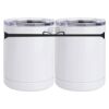 10 oz. White Stainless Steel Short Tumbler Thumbnail