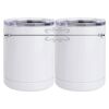 10 oz. White Stainless Steel Short Tumbler Thumbnail