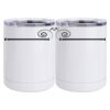 10 oz. White Stainless Steel Short Tumbler Thumbnail