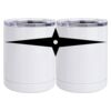 10 oz. White Stainless Steel Short Tumbler Thumbnail