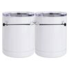 10 oz. White Stainless Steel Short Tumbler Thumbnail