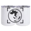 10 oz. White Stainless Steel Short Tumbler Thumbnail