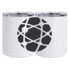 10 oz. White Stainless Steel Short Tumbler Thumbnail