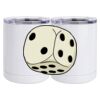 10 oz. White Stainless Steel Short Tumbler Thumbnail