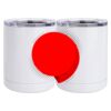 10 oz. White Stainless Steel Short Tumbler Thumbnail