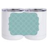 10 oz. White Stainless Steel Short Tumbler Thumbnail