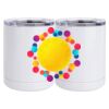 10 oz. White Stainless Steel Short Tumbler Thumbnail