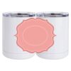 10 oz. White Stainless Steel Short Tumbler Thumbnail
