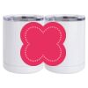 10 oz. White Stainless Steel Short Tumbler Thumbnail