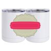 10 oz. White Stainless Steel Short Tumbler Thumbnail