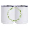 10 oz. White Stainless Steel Short Tumbler Thumbnail