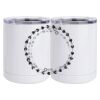 10 oz. White Stainless Steel Short Tumbler Thumbnail