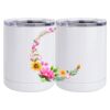 10 oz. White Stainless Steel Short Tumbler Thumbnail