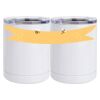 10 oz. White Stainless Steel Short Tumbler Thumbnail