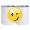 10 oz. White Stainless Steel Short Tumbler Thumbnail