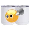 10 oz. White Stainless Steel Short Tumbler Thumbnail