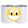 10 oz. White Stainless Steel Short Tumbler Thumbnail