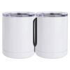 10 oz. White Stainless Steel Short Tumbler Thumbnail