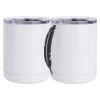 10 oz. White Stainless Steel Short Tumbler Thumbnail