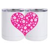 10 oz. White Stainless Steel Short Tumbler Thumbnail