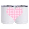 10 oz. White Stainless Steel Short Tumbler Thumbnail