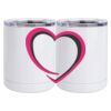 10 oz. White Stainless Steel Short Tumbler Thumbnail