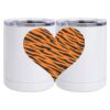 10 oz. White Stainless Steel Short Tumbler Thumbnail