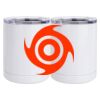 10 oz. White Stainless Steel Short Tumbler Thumbnail