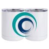 10 oz. White Stainless Steel Short Tumbler Thumbnail