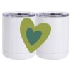 10 oz. White Stainless Steel Short Tumbler Thumbnail