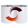 10 oz. White Stainless Steel Short Tumbler Thumbnail