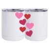 10 oz. White Stainless Steel Short Tumbler Thumbnail