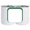 10 oz. White Stainless Steel Short Tumbler Thumbnail