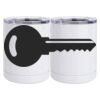 10 oz. White Stainless Steel Short Tumbler Thumbnail