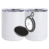 10 oz. White Stainless Steel Short Tumbler Thumbnail