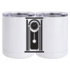 10 oz. White Stainless Steel Short Tumbler Thumbnail