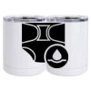 10 oz. White Stainless Steel Short Tumbler Thumbnail