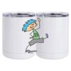10 oz. White Stainless Steel Short Tumbler Thumbnail
